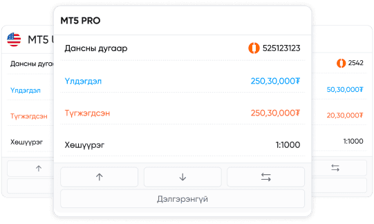 Account preview